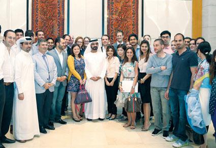 محمد بن راشد: الإبداع والنجاح يولدان من رحم الأزمات والشدائد